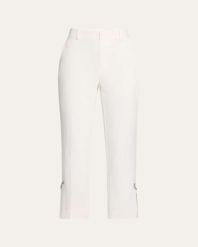 Kerry Cropped Rhinestone Pin Pants